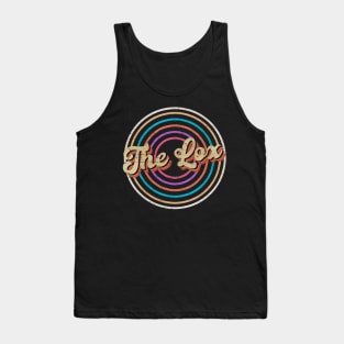 vintage circle line color The Lox Tank Top